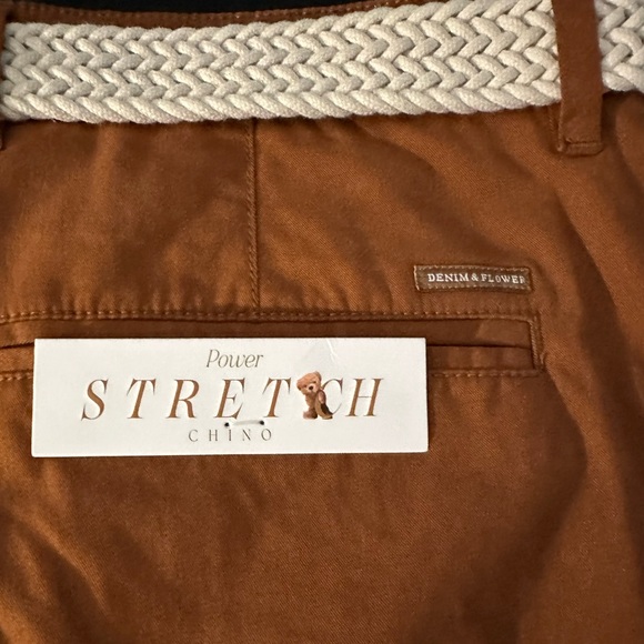 DENIM & FLOWER STRETCH C.H.IN O PANTS SIZE 36 - Picture 8 of 10